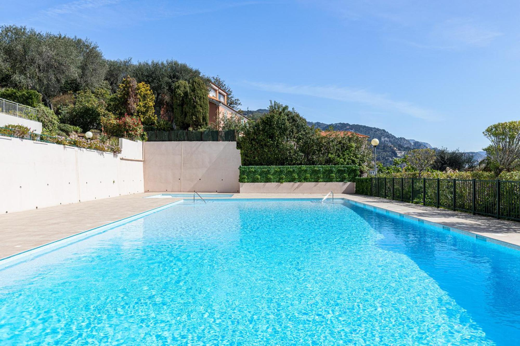2 Bdr Villefranche-Sur-Mer Sea View Parking And Swimming Pool Buitenkant foto