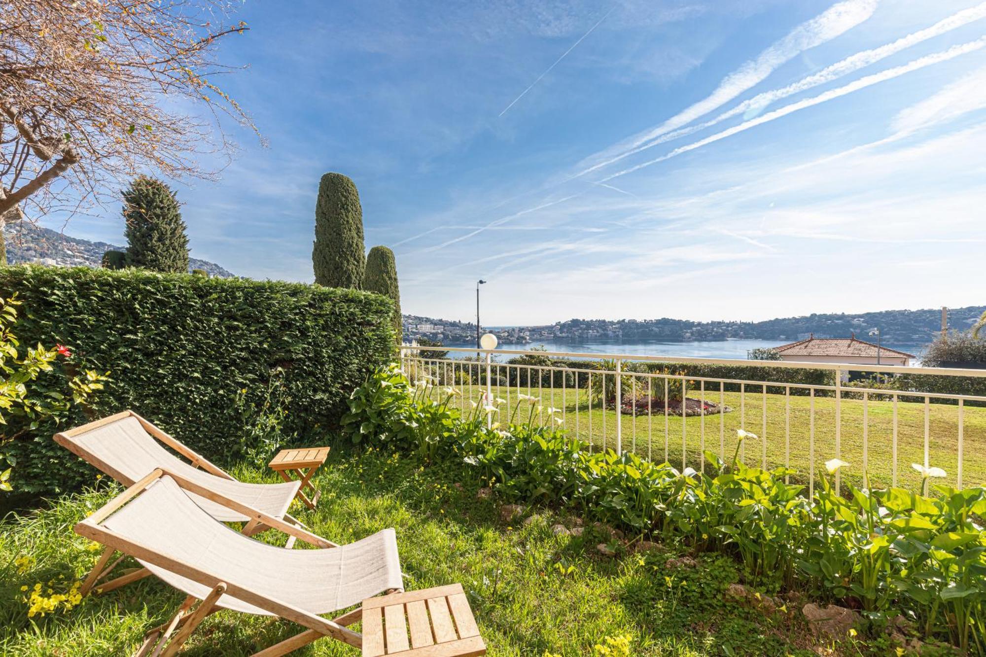 2 Bdr Villefranche-Sur-Mer Sea View Parking And Swimming Pool Buitenkant foto